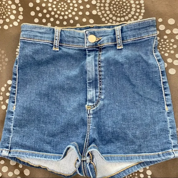 Petite TopShop Joni Shorts - Picture 3 of 5